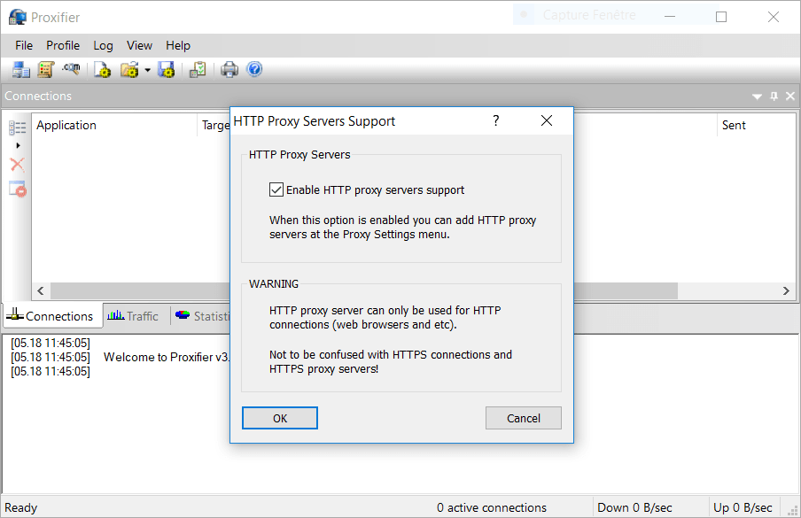 HTTP Proxy Servers Support Comment Configurer un Proxy sur Windows 10, 7, 8 – Proxifier Tuto