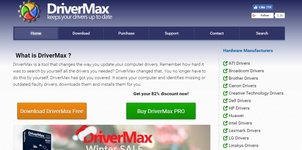 Driver Max 1024x510 Top 5 Logiciels Gratuits de Mise à Jour des Pilotes pour Windows