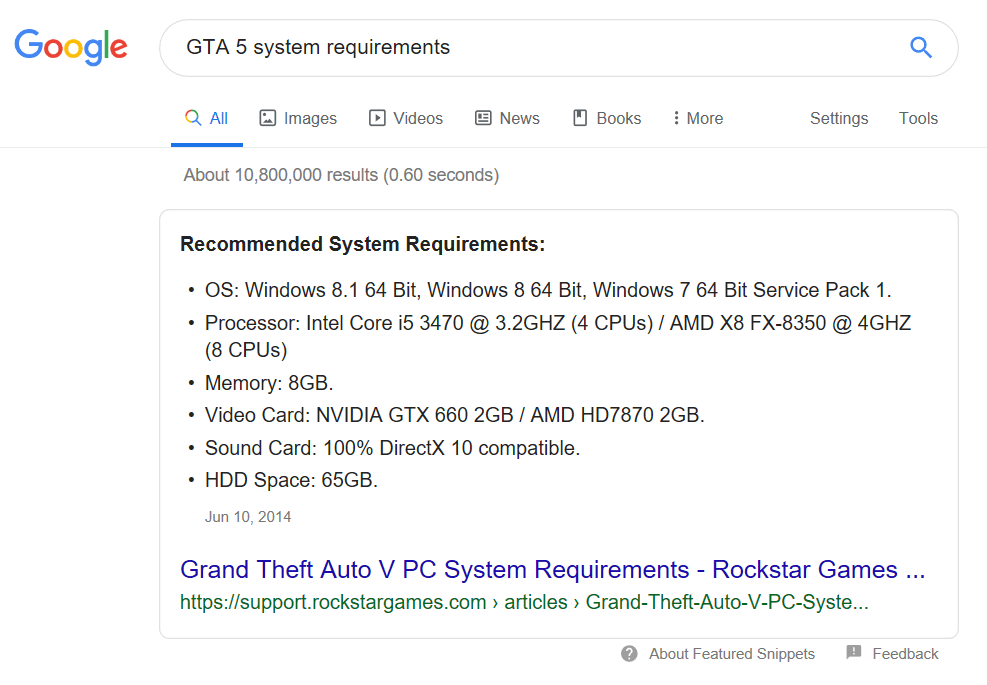GTA 5 System Requirements Comment Savoir Si un PC est Compatible avec un Jeu ?
