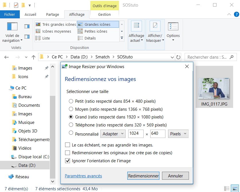 Images Resizer pour Windows Comment Redimensionner des Images par Lot sur Windows 10 sans Logiciel