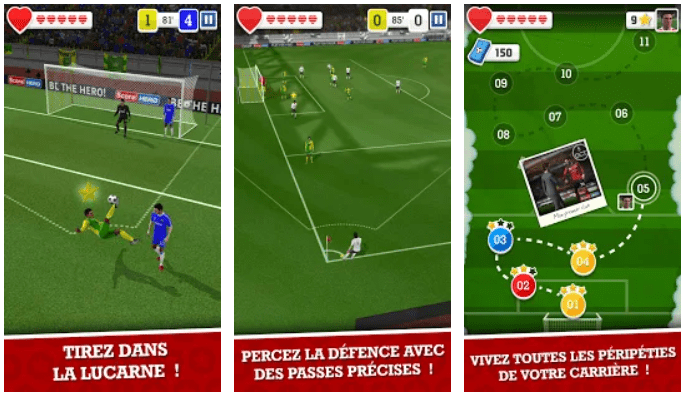 Score Hero Télécharger les Meilleurs Jeux de Foot pour Android Gratuitement
